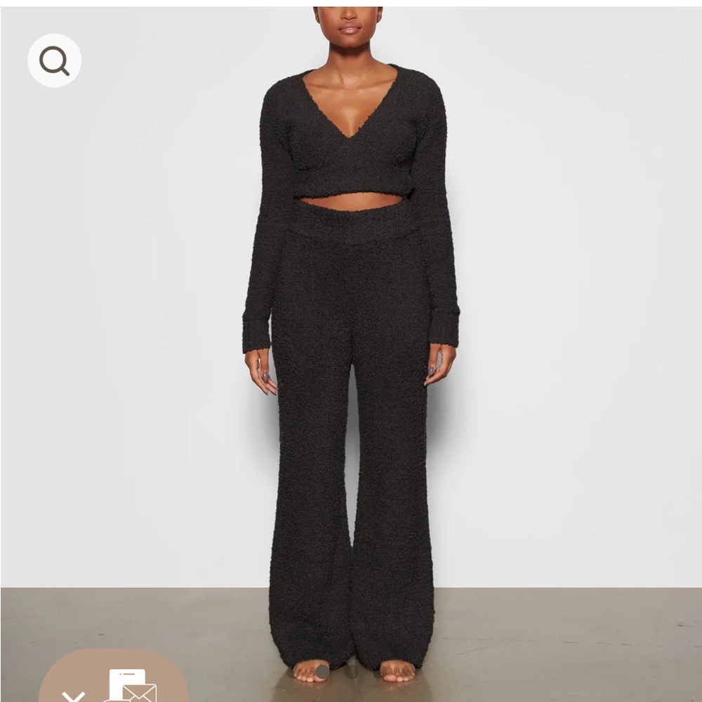 SKIMS cozy knit set